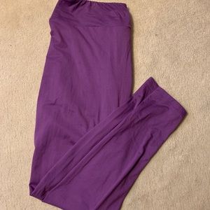 LULAROE Purple Leggings
